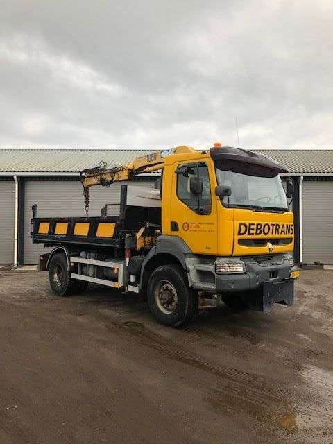 RENAULT KERAX 260-19 4X4 kipper vrachtwagen - Photo 2