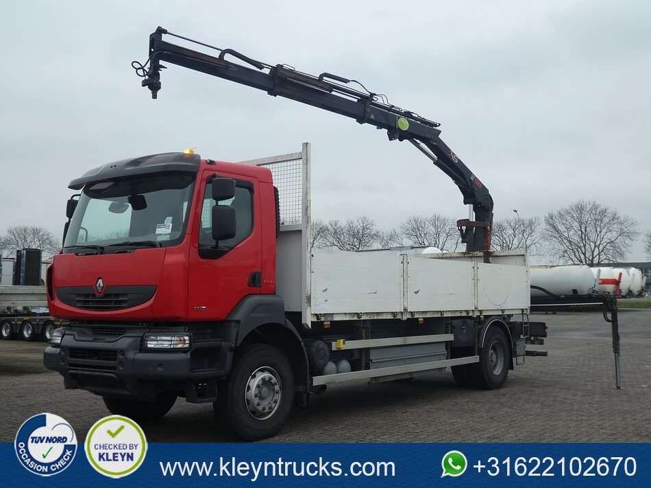 RENAULT KERAX 380 hiab122bs2 remote open laadbak vrachtwagen