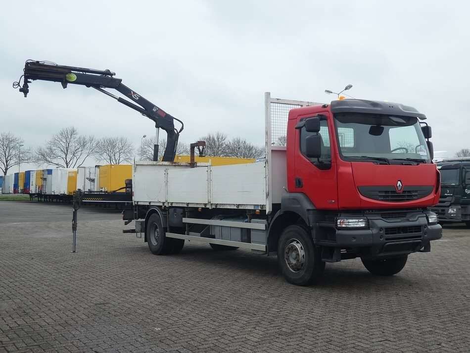 RENAULT KERAX 380 hiab122bs2 remote open laadbak vrachtwagen - Photo 11