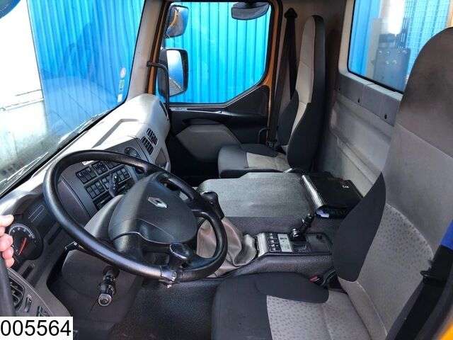RENAULT Kerax 370 Dxi 6x4, Hiab crane, Steel suspension, Manual, Retarde open laadbak vrachtwagen - Photo 6