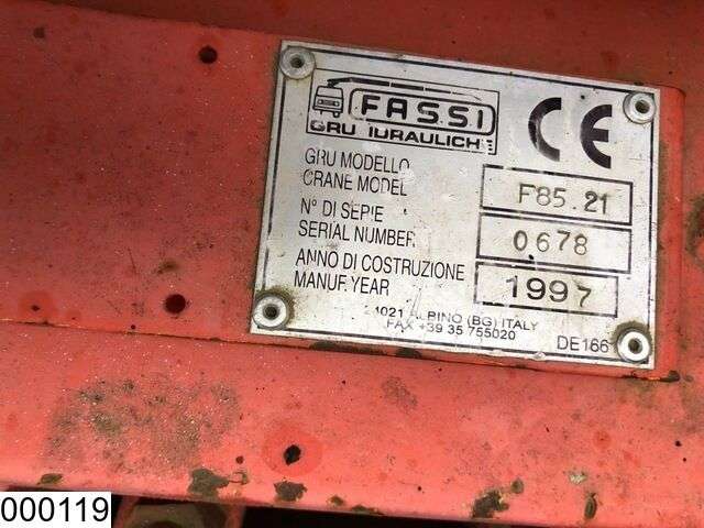 RENAULT Kerax 300 Fassi crane, Steel suspension, Manual, Hub reduction kipper vrachtwagen - Photo 5
