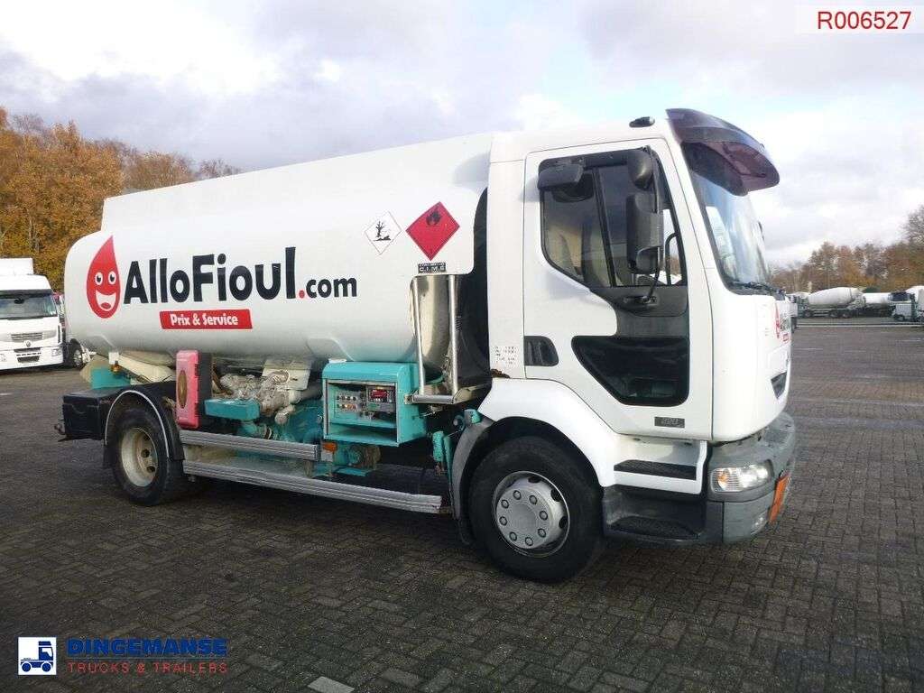 RENAULT Midlum 220 4x2 fuel tank 11.3 m3 / 3 comp brandstoftruck - Photo 2