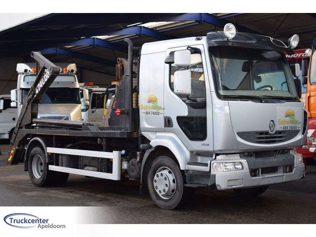RENAULT Midlum 280 Dxi, Manuel, Euro 4, Truckcenter Apeldoorn containertransporter