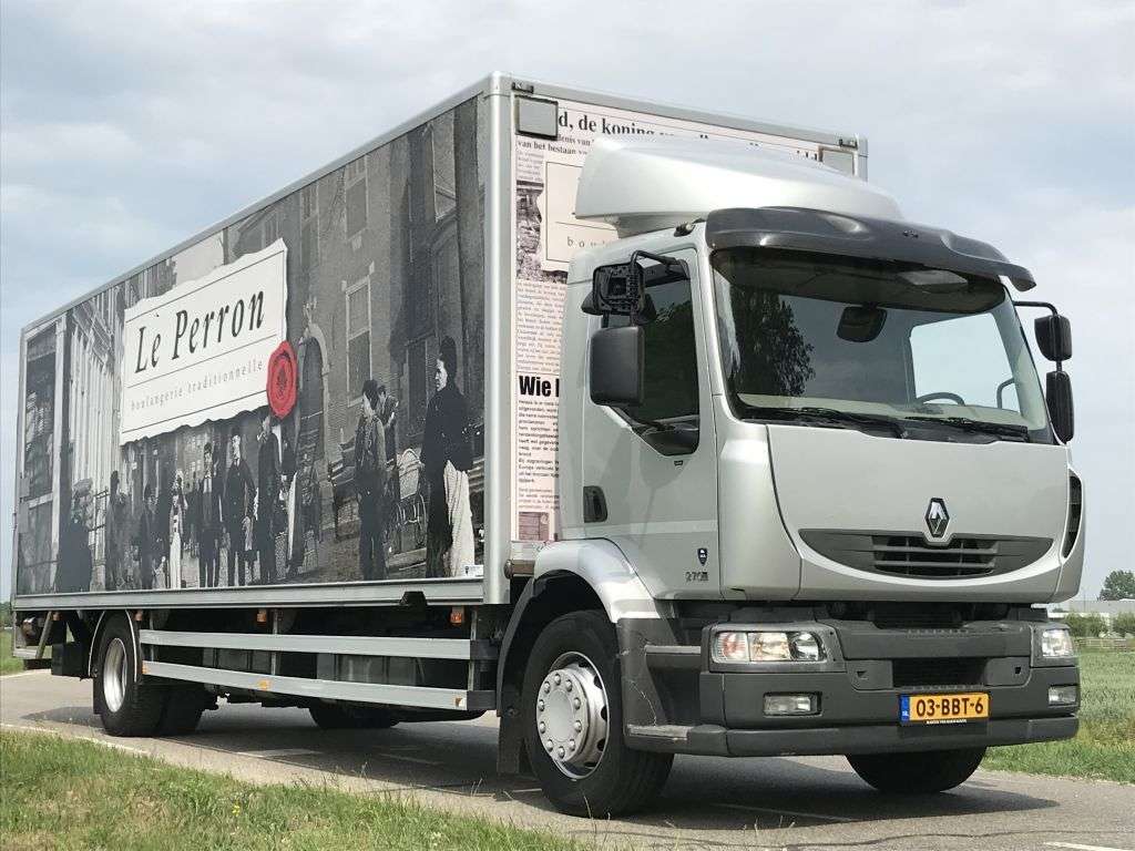 RENAULT RENAULT MIDLUM 18.270 EURO5. 2013. 920x250x250. 9000kg Laadvermo bakwagen - Photo 2